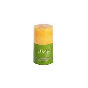  Aroma Naturals Candle Relaxing Naturally Blended Pillar 2 