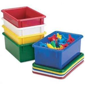   Cubbie Trays and Lids STORAGE,TRAY,RD (Pack of2)