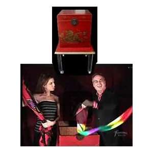  Enchanted Tip Over Trunk   Stage Magic Trick / Ill Toys 