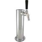 Single Faucet Stainless Draft Beer Tower w/ Perlick 525SS Stainless 