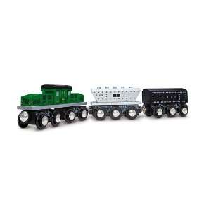  Imaginarium Freight Train 3 Pack   Green and Black Toys & Games