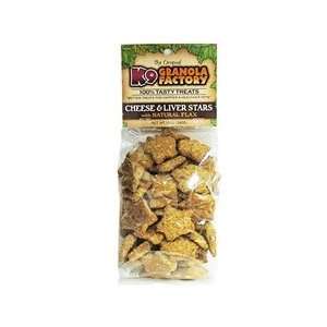  K9 Granola Factory Cheese & Liver Stars with Natural Flax 