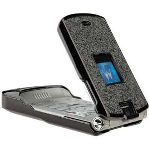  Glitter Black Chrome Motorola RAZR V3 V3c V3m Cell Phone 