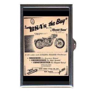  Motorcycle Triumph/BSA Sunbeam Coin, Mint or Pill Box Made in USA 