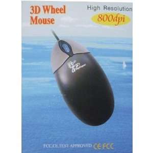  3d Wheel Mouse Fcc,ce, Test Approved Microsoft Windows 98 