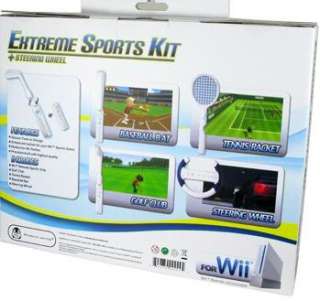 NEW NINTENDO Wii CONSOLE+ FIT PLUS+GAME 2 PLAYER NASCAR 0045496880019 