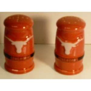  Texas Longhorns Ceramic Salt & Pepper Shakers *Sale 