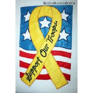  Garden Flag Support Our Troops Patio, Lawn & Garden