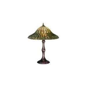 Lotus Leaf Table Lamp 20.5 H Meyda 17543