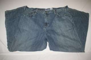Old Navy Mens Loose Wide Leg Blue Jeans New 40x30  