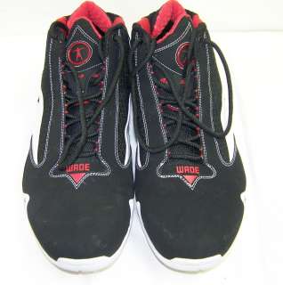 Converse Wade Mens Black & Red Basketball Shoes Size 15  