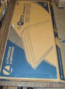Lithonia Lighting 2x4 4 Lamp Lay In Troffer T8 120V NEW  