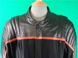 Harley Davidson 2XL OR XL Vintage Race Leather & Cordura Jacket 97252 