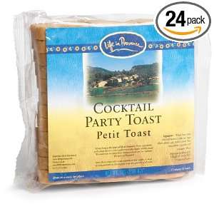 Life In Provence Cocktail Party Toasts, 2.80 Ounce Packages (Pack of 