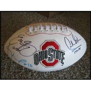 com Ohio State Heisman Winners Autographed/Hand Signed Logo Football 