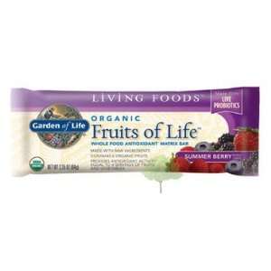 Garden of Life   Fruits of Life Antioxidant Matrix Bar Summer Berry 