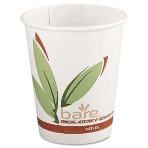  SOLO Cup Company Paper Hot Cups, 8 oz., Bare Design, 1000 