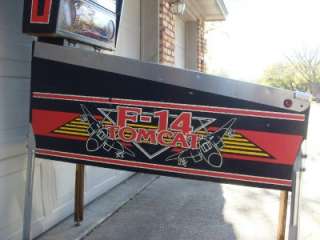 14 TOMCAT arcade pinball by WILLIAMS ~IT FIGHTS BACK~  