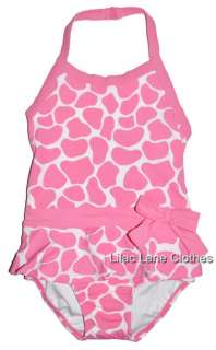 Gymboree Girls Bathing Suit Tankini or One Piece Pink Frog Daisy 