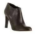 kors michael kors brown leather peachy ankle boots