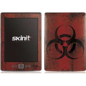  Skinit Biohazard Black on Red Vinyl Skin for  Kindle 
