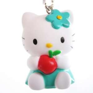    Hello Kitty Flasher Light   Dark Green w/ Apple Toys & Games
