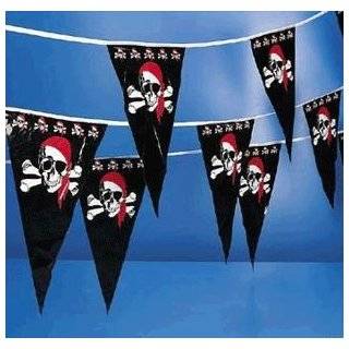 pirate pennant   100 feet long great pirate party decoration