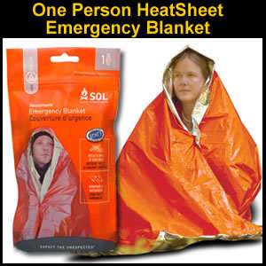 SOL Heatsheets® Emergency Survival Space Blanket  
