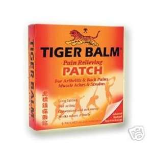  Tiger Balm Pain Relieving Large Patch 5 pk Regular Size 