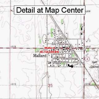   Quadrangle Map   Mallard, Iowa (Folded/Waterproof)