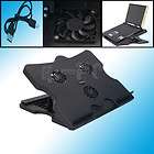 New USB 3 Fan Laptop Stand Cooling Cooler Pad for Notebook Laptop PC 