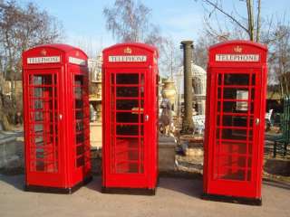 ORIGINAL BRITISH RED K6 TELEPHONE BOX BOOTH KIOSK  