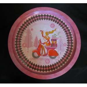  Christmas Holiday Tin Platter