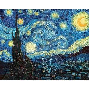  Vincent Van Gogh   The Starry Night, June 1889 Gouttelette 