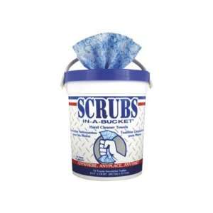  Itw dymon Scrubs Hand Cleaner Towels, 72 Count Bucket 