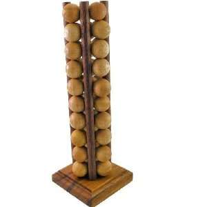  Pearls Tower   Wooden Puzzle Brain Teaser Toys & Games