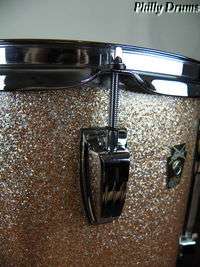 Ludwig Classic Maple 14x14 Floor Tom Drum Champagne Sparkle  