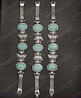 wholesale lots Tribe Tibetan silver turquoise bracelet  