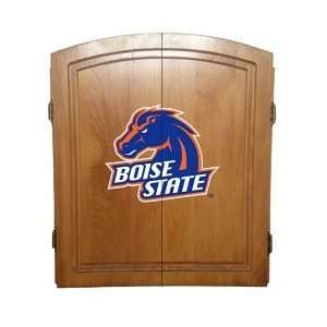  Boise State Broncos Dart Board Cabinet