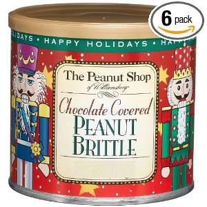 The Peanut Shop of Williamsburg Holiday Chocolate Covered Peanuts, 20 