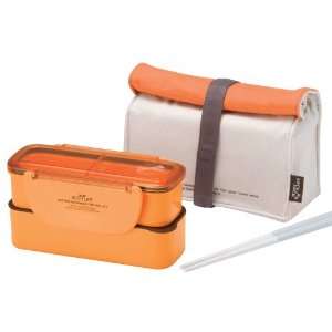  Lock & Lock Slim Lunch Box with EcoBag and BPA Free Food Containers 