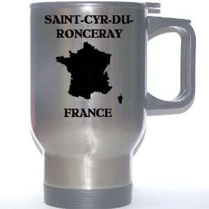  France   SAINT CYR DU RONCERAY Stainless Steel Mug 