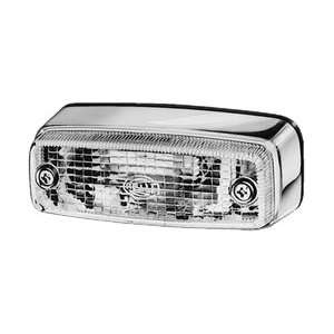  HELLA 002694001 2695 Series Clear Reverse Lamp with Chrome 