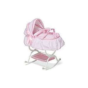   victoria styling doll cradle includes pillow,quilt, and mattress