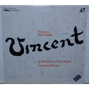  Vincent   A Portrait in Two Parts Laser Disc w/Leonard 