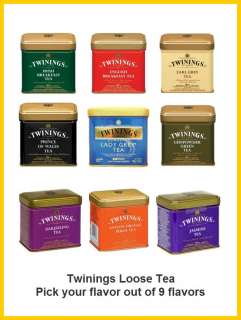 6x Twinings Loose Tea 3.53oz Tins * Pick your flavor *  