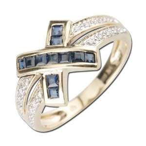  Sapphire Diamond Ring Jewelry