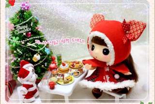 Lovely Cute Doll Figure DDUNG 18cm Red Hood Santa  