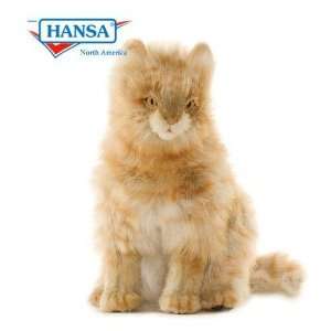  Hansa Sitting Plush Cat Toy Toys & Games