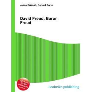  David Freud, Baron Freud Ronald Cohn Jesse Russell Books